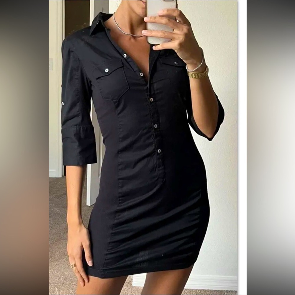 Black Chelsea and violet dress